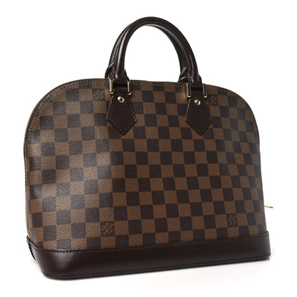 Louis Vuitton Damier Ebene Alma PM 3 of 9