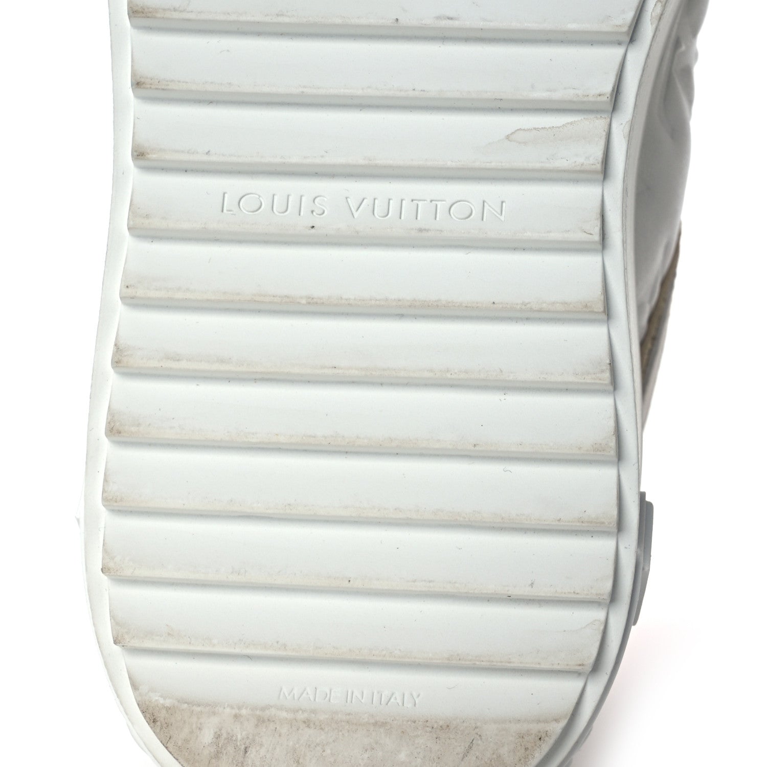 Louis Vuitton Monogram Embossed Calfskin Damier Azur Time Out Sneakers 36 Rose Clair Pink 8 of 13