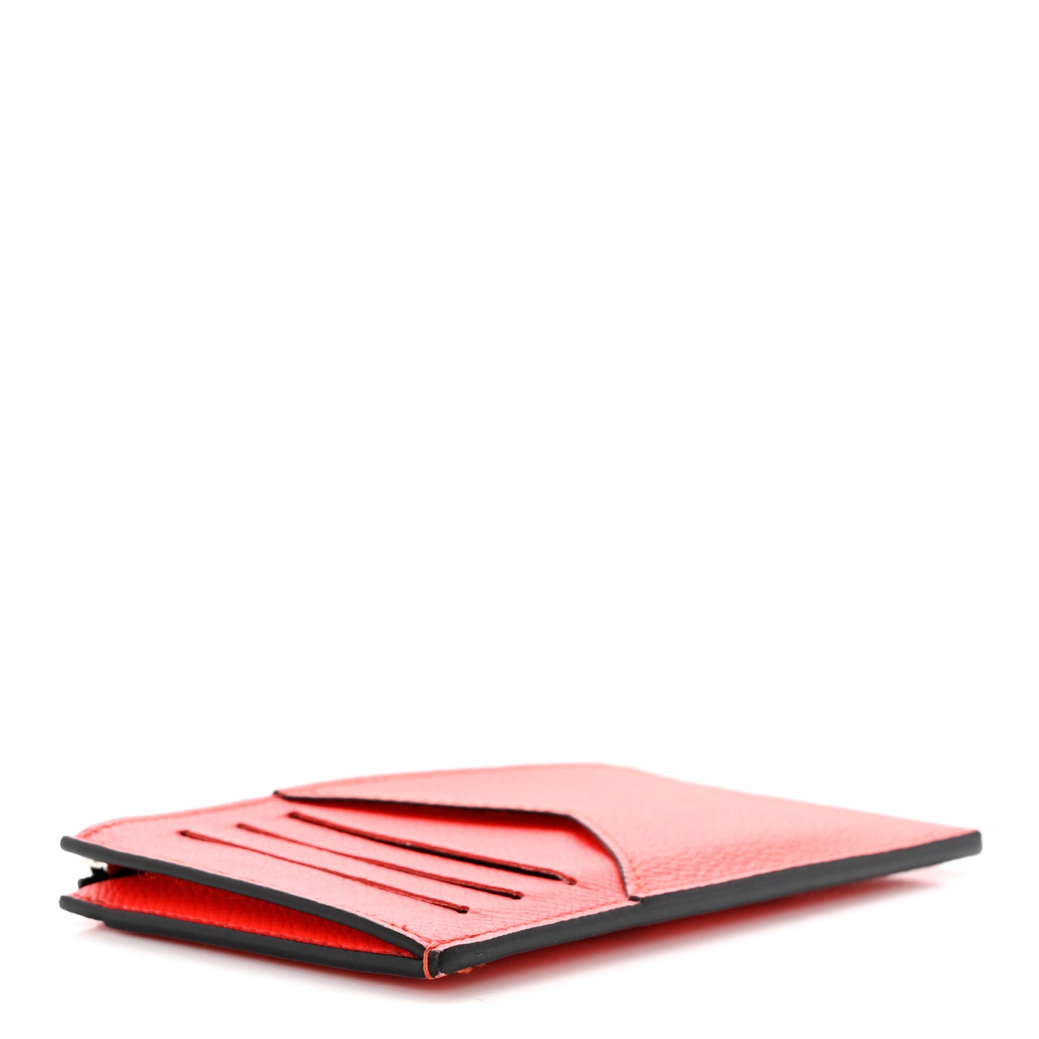 Louis Vuitton Taigarama Coin Card Holder Fire Red 4 of 6