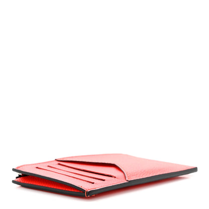 Louis Vuitton Taigarama Coin Card Holder Fire Red 4 of 6
