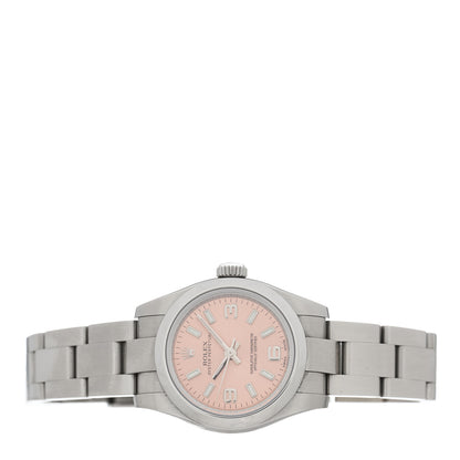 Rolex Stainless Steel 26mm Oyster Perpetual Watch Pink 176200 2 of 5