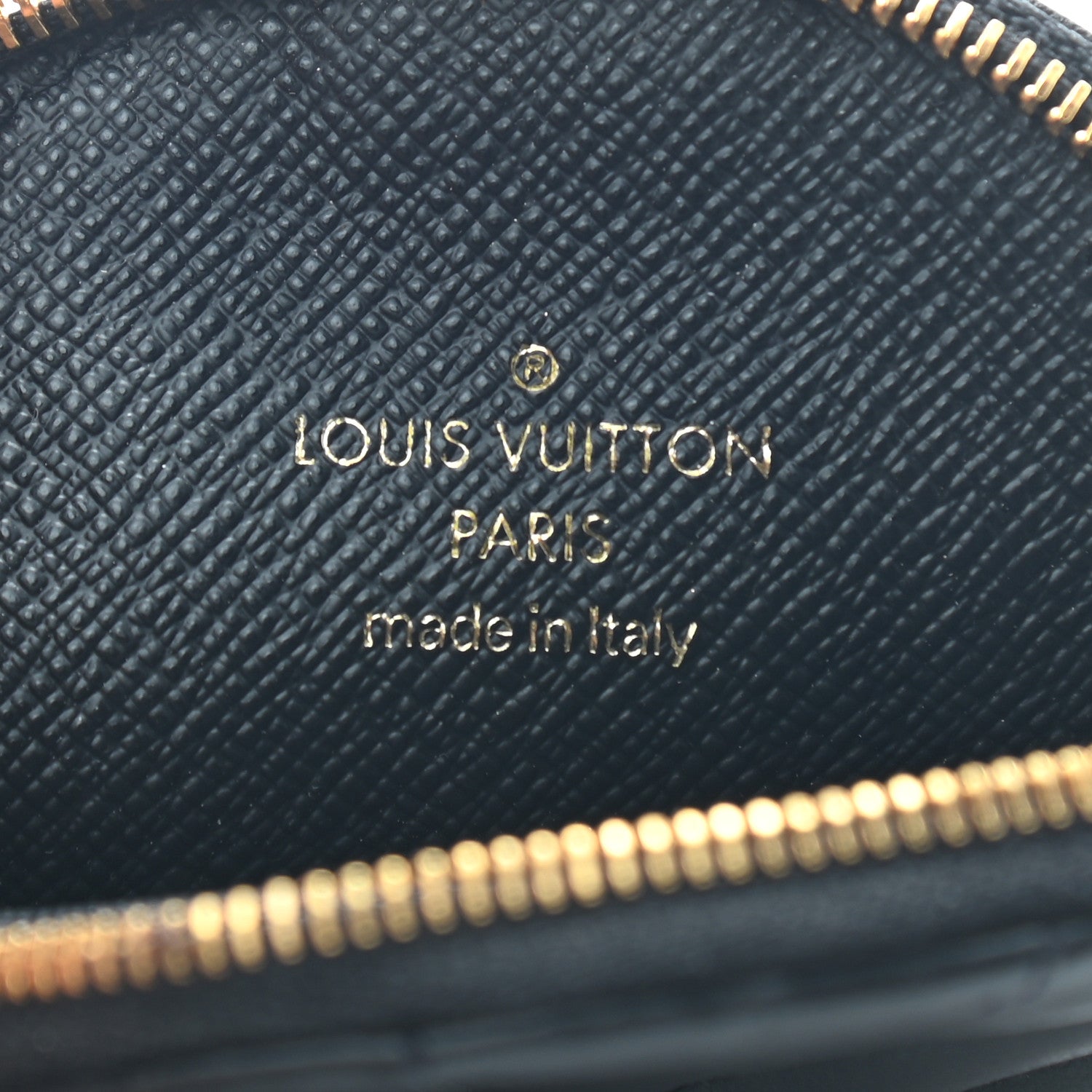 Louis Vuitton Calfskin New Wave Multi Pochette Round Coin Purse Black 6 of 7