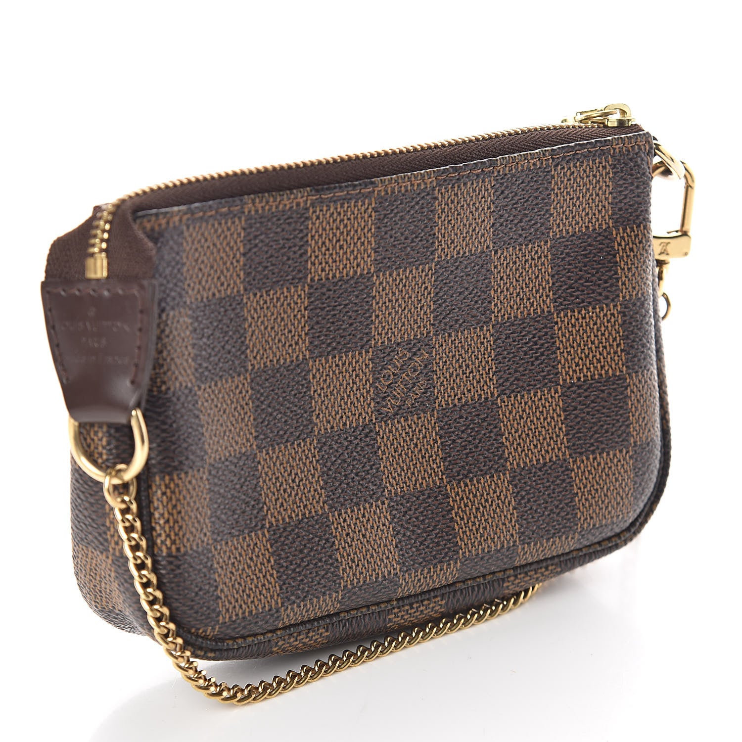 Louis Vuitton Damier Ebene Mini Pochette Accessories 3 of 7