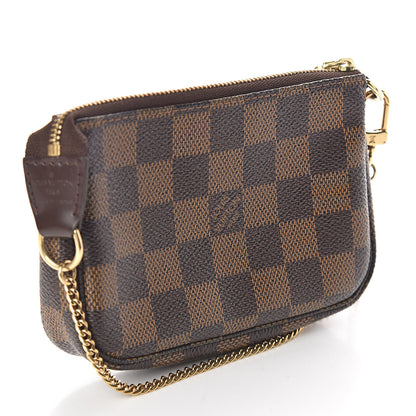 Louis Vuitton Damier Ebene Mini Pochette Accessories 3 of 7