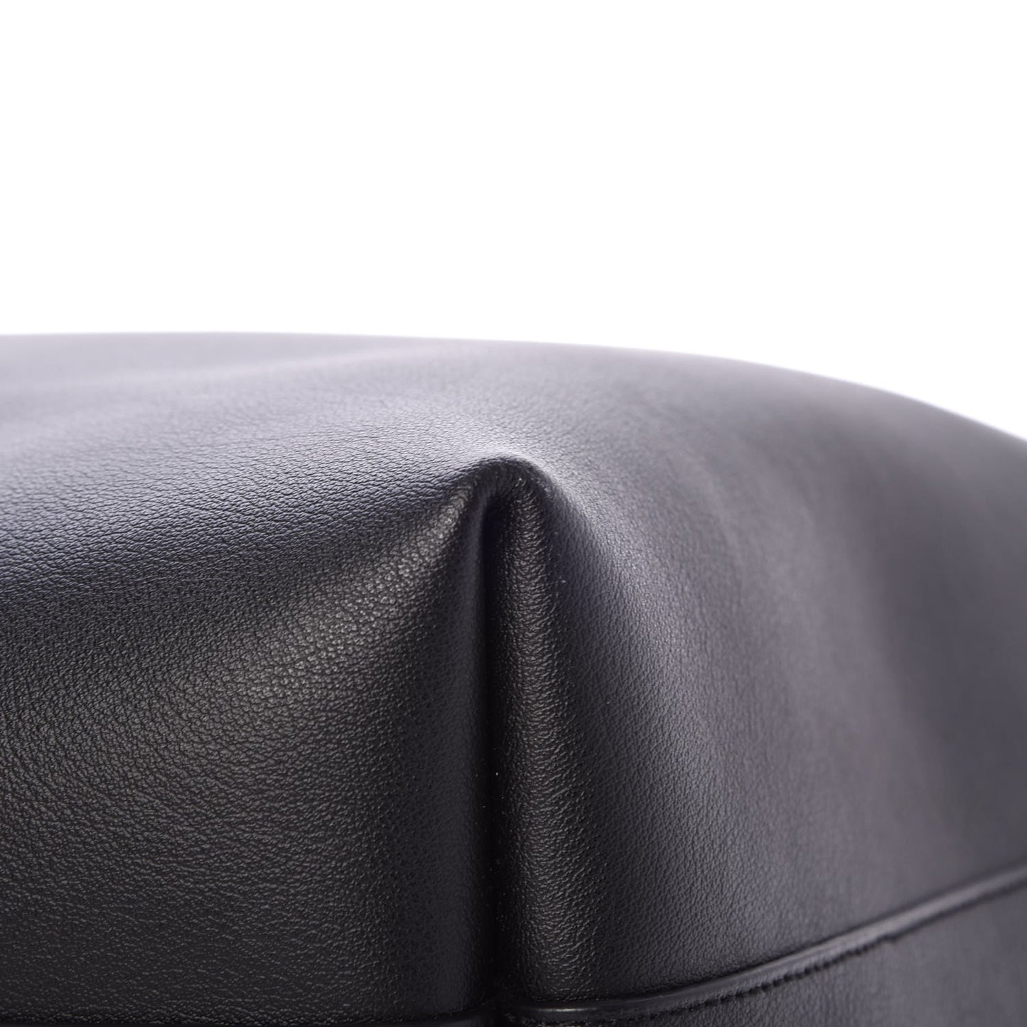 Calfskin Large Shopping Tote Black