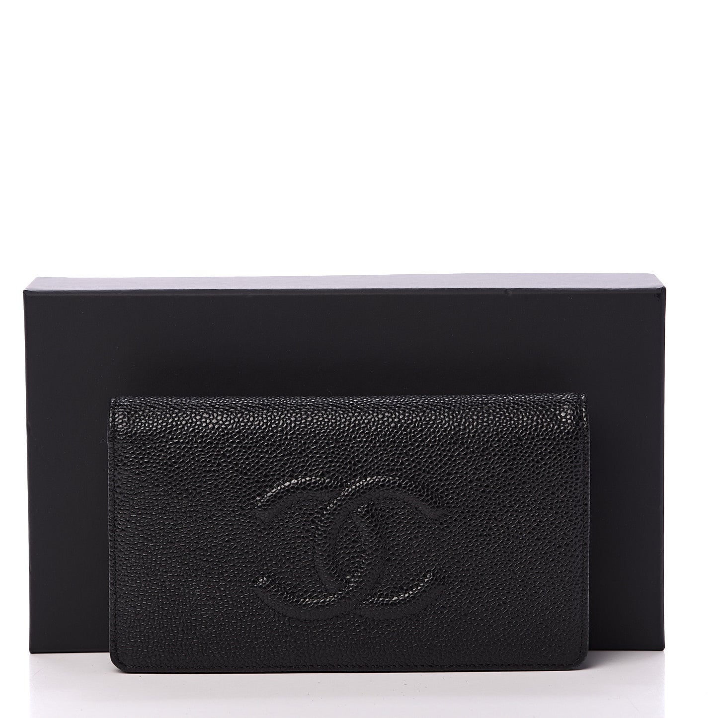 Caviar Timeless CC Yen Wallet Black