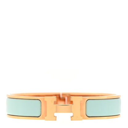 Hermes Enamel Narrow Clic Clac H Bracelet PM Mint 1 of 5