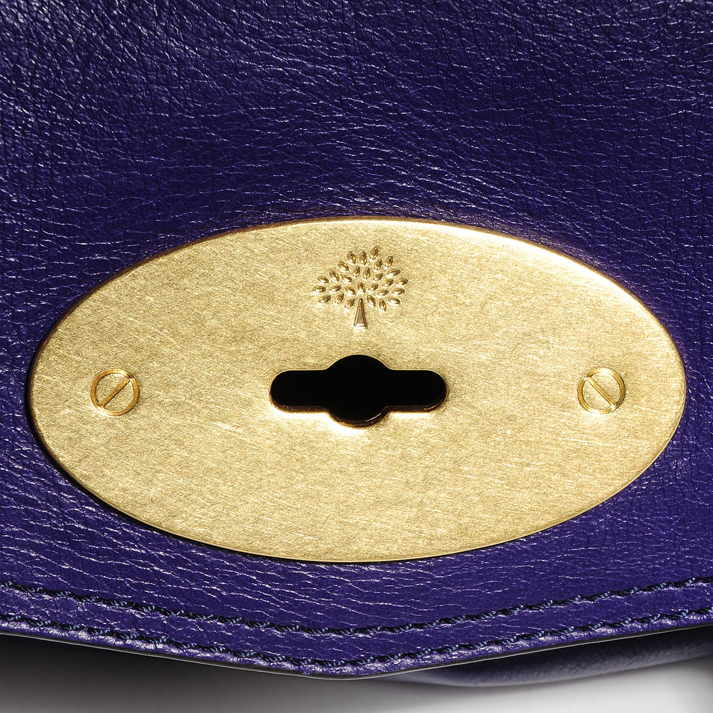 Soft Buffalo Leather Medium Alexa Grape
