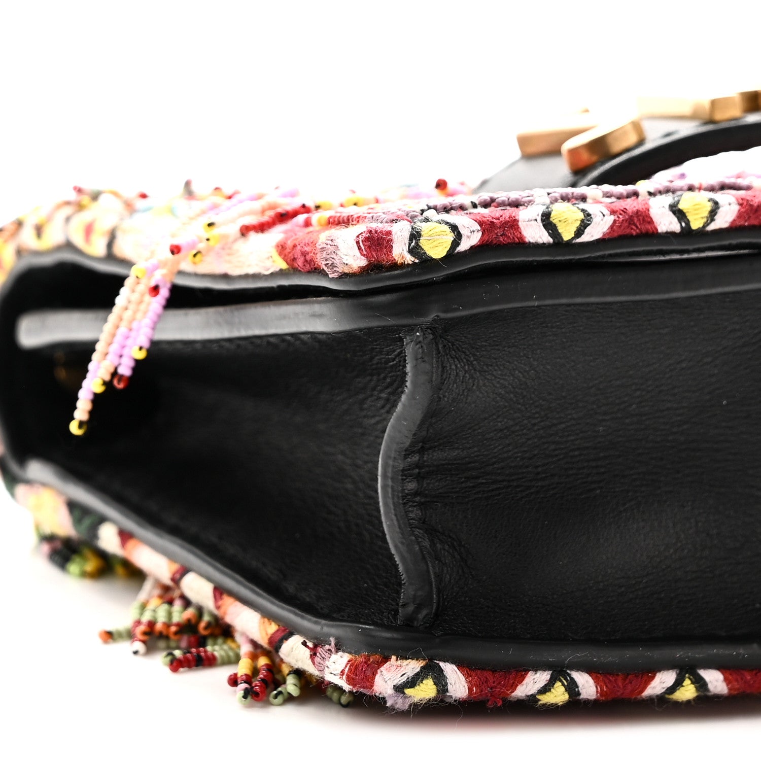 Christian Dior Lambskin Beaded Mini J'Adior Chain Flap Bag Multicolor 8 of 9