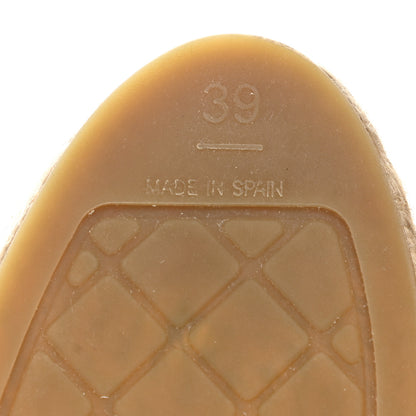Chanel Lambskin Printed CC Espadrilles 39 Black White 7 of 10
