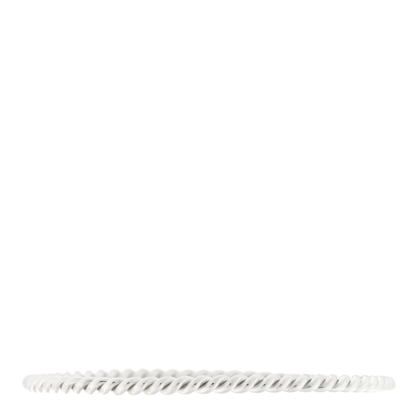 Sterling Silver Twist Rope Bangle Bracelet