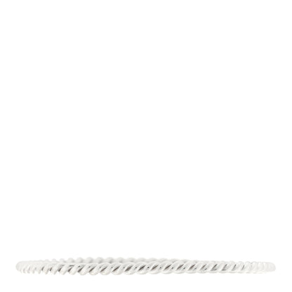 Tiffany Sterling Silver Twist Rope Bangle Bracelet 2 of 3