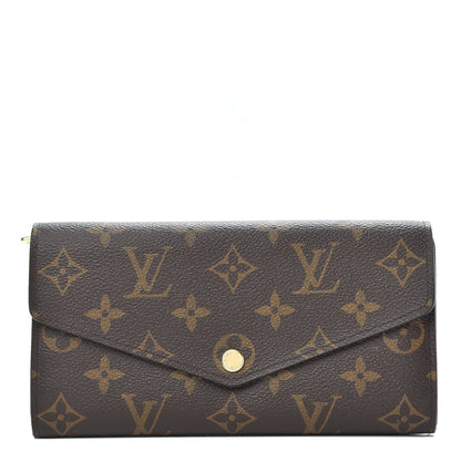Louis Vuitton Monogram Sarah Wallet NM 1 of 9