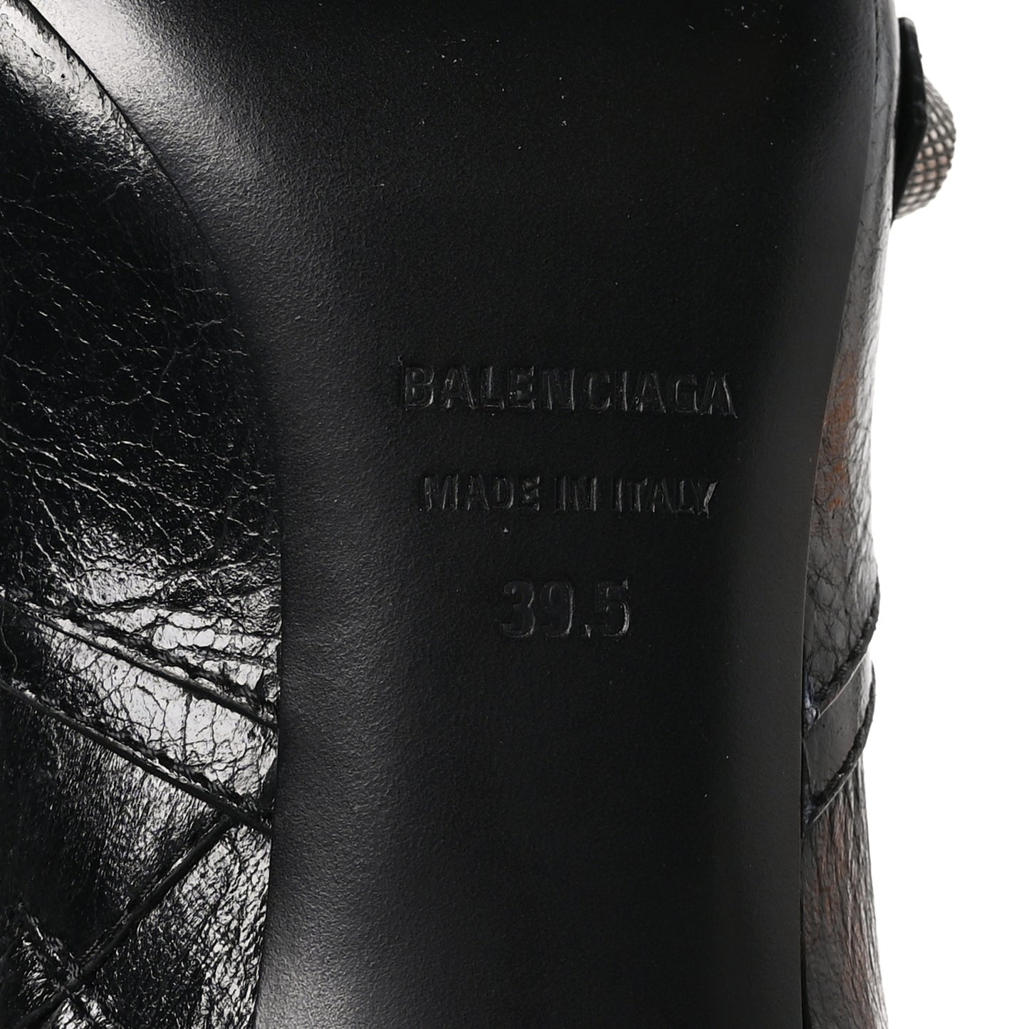 Agneau Arena Cagole 70mm Ankle Boots 39.5 Black