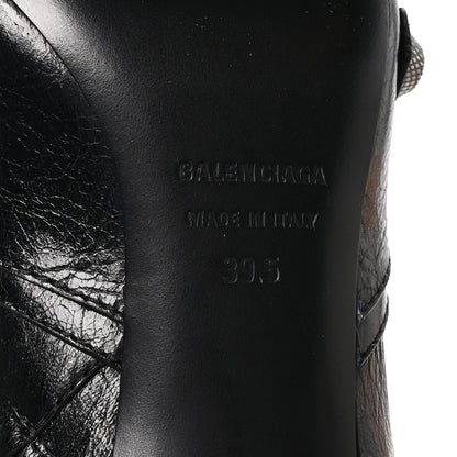 Balenciaga Agneau Arena Cagole 70mm Ankle Boots 39.5 Black 8 of 9
