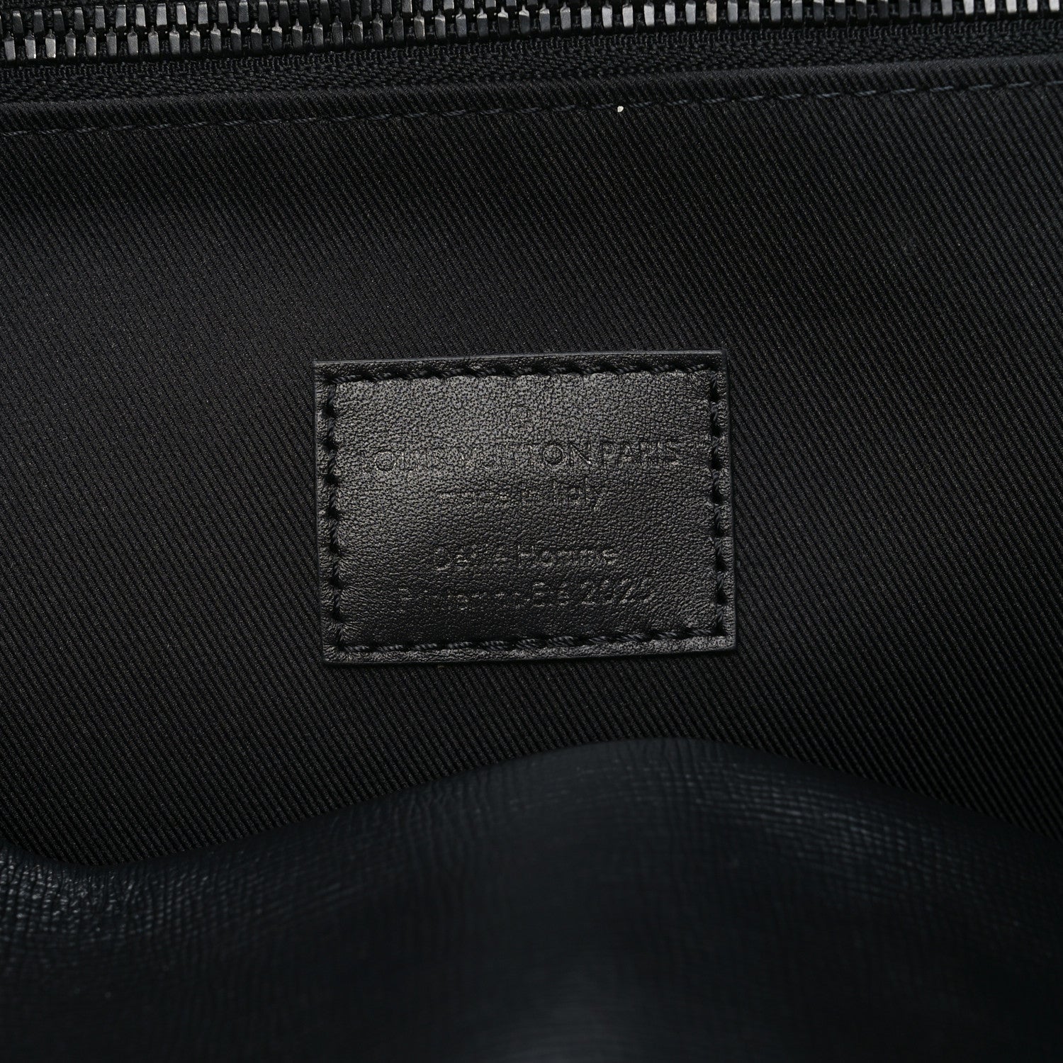 Louis Vuitton Cowhide Shopper Tote GM Black 6 of 9