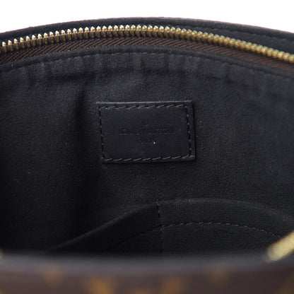 Louis Vuitton Monogram Flower Zipped Tote PM Black 9 of 14