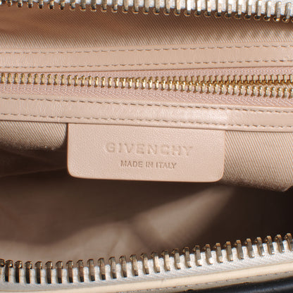 Givenchy Calfskin Medium Tri-Color Antigona Beige Black Silver 5 of 7