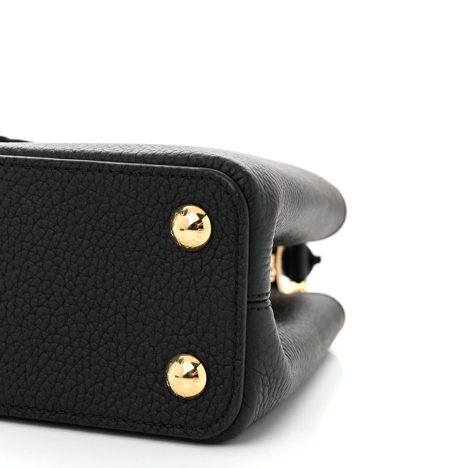 Louis Vuitton LV X TM Taurillon Superflat Capucines BB Black 9 of 10