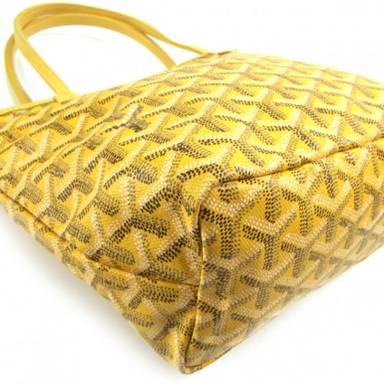 Goyard St. Louis Junior PM Jr Tote Yellow 5 of 11