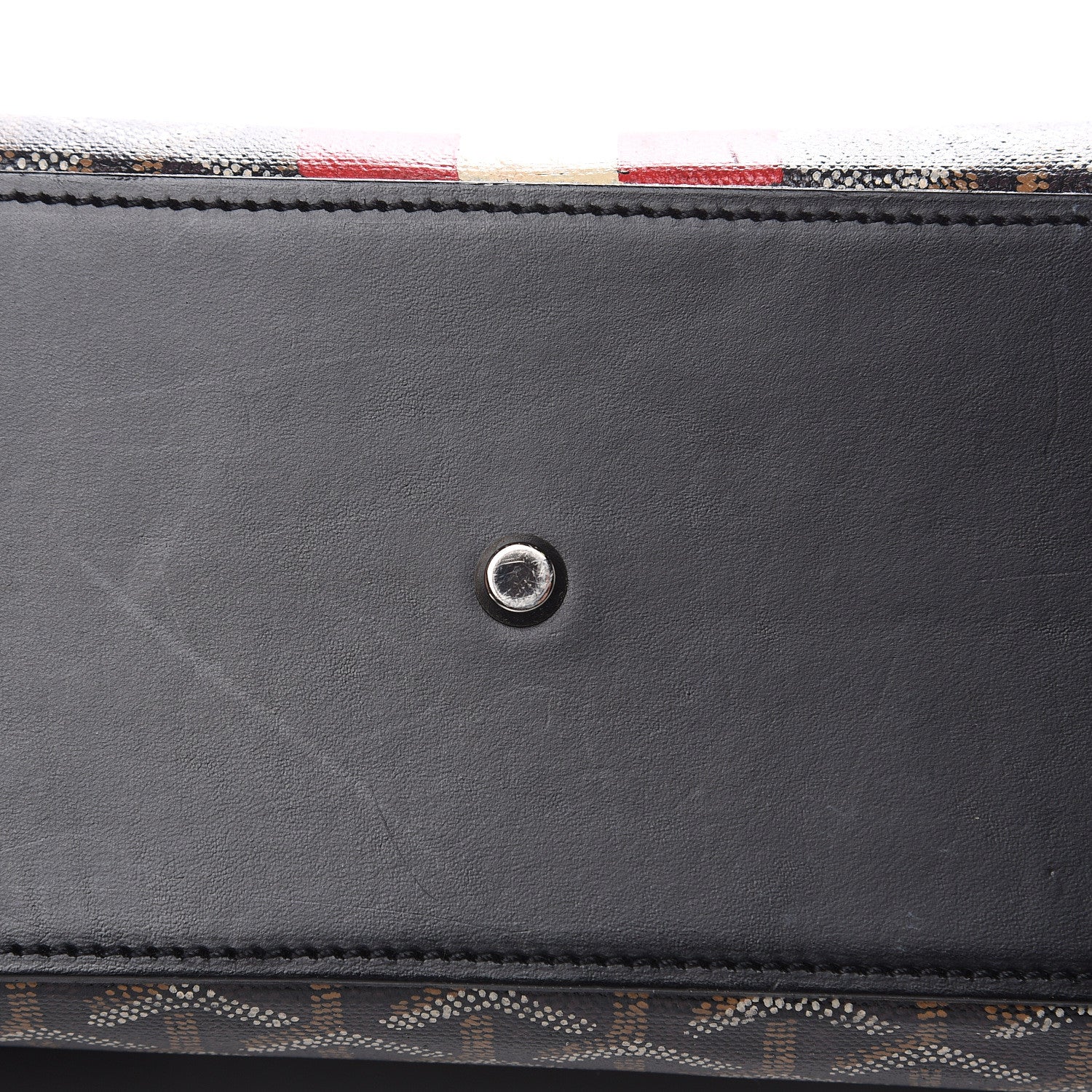 Goyard Goyardine Sac Marie Galante MM Black 9 of 16