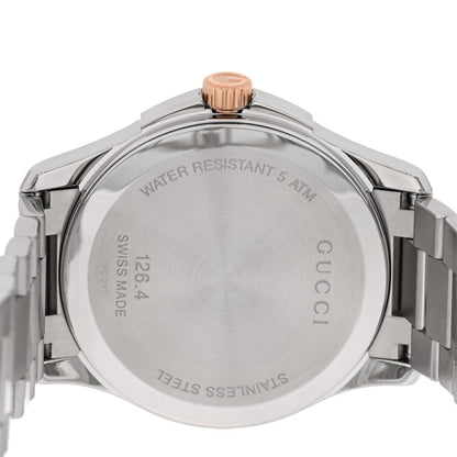 Gucci Stainless Steel 38mm G-Timeless Two Tone Quartz Watch 4 of 5