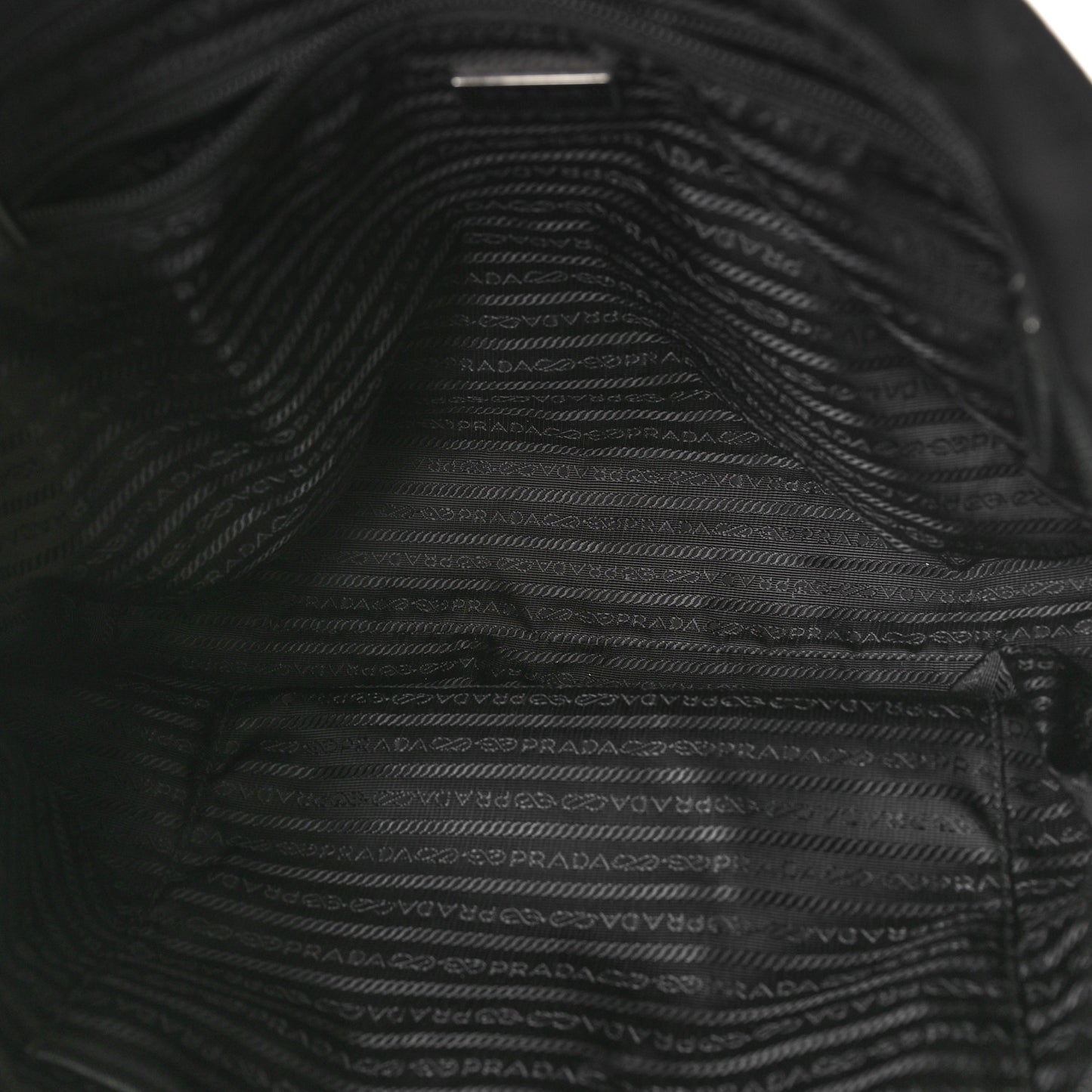 Tessuto Nylon Saffiano Vela Tote Black