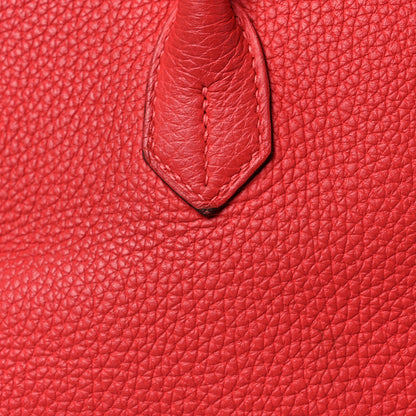 Hermes Togo Birkin 35 Rouge Pivoine 48 of 52