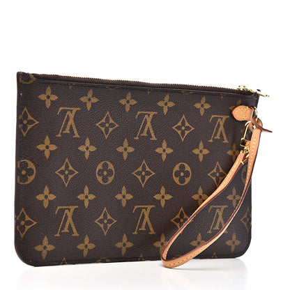 Louis Vuitton Monogram Neverfull MM GM Pochette 3 of 10