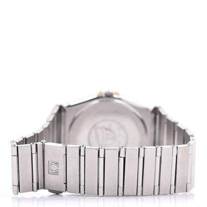Omega Stainless Steel 18K Yellow Gold 33mm Constellation Quartz Watch White 396.1075 4 of 6