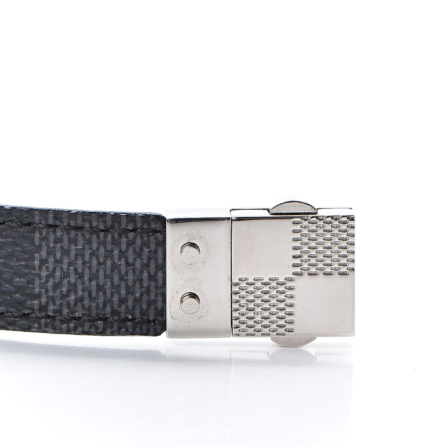 Damier Graphite Check It Reversible Bracelet 21