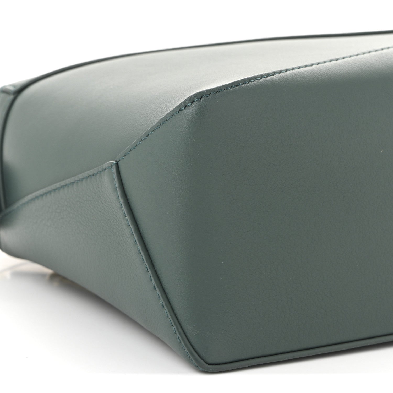 Loewe Calfskin Small Puzzle Edge Bag Bottle Green 8 of 9