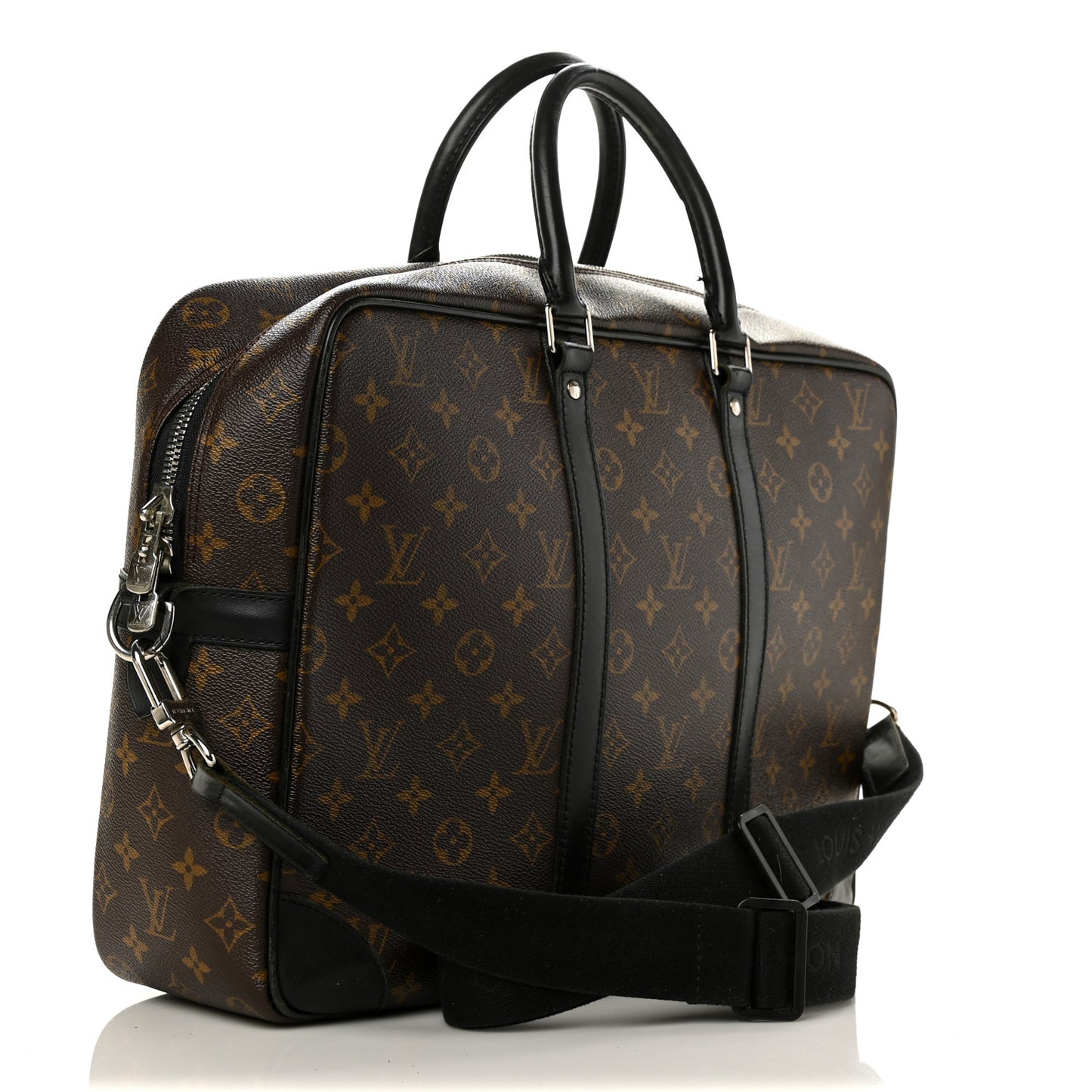 Monogram Macassar Porte-Documents Voyage GM
