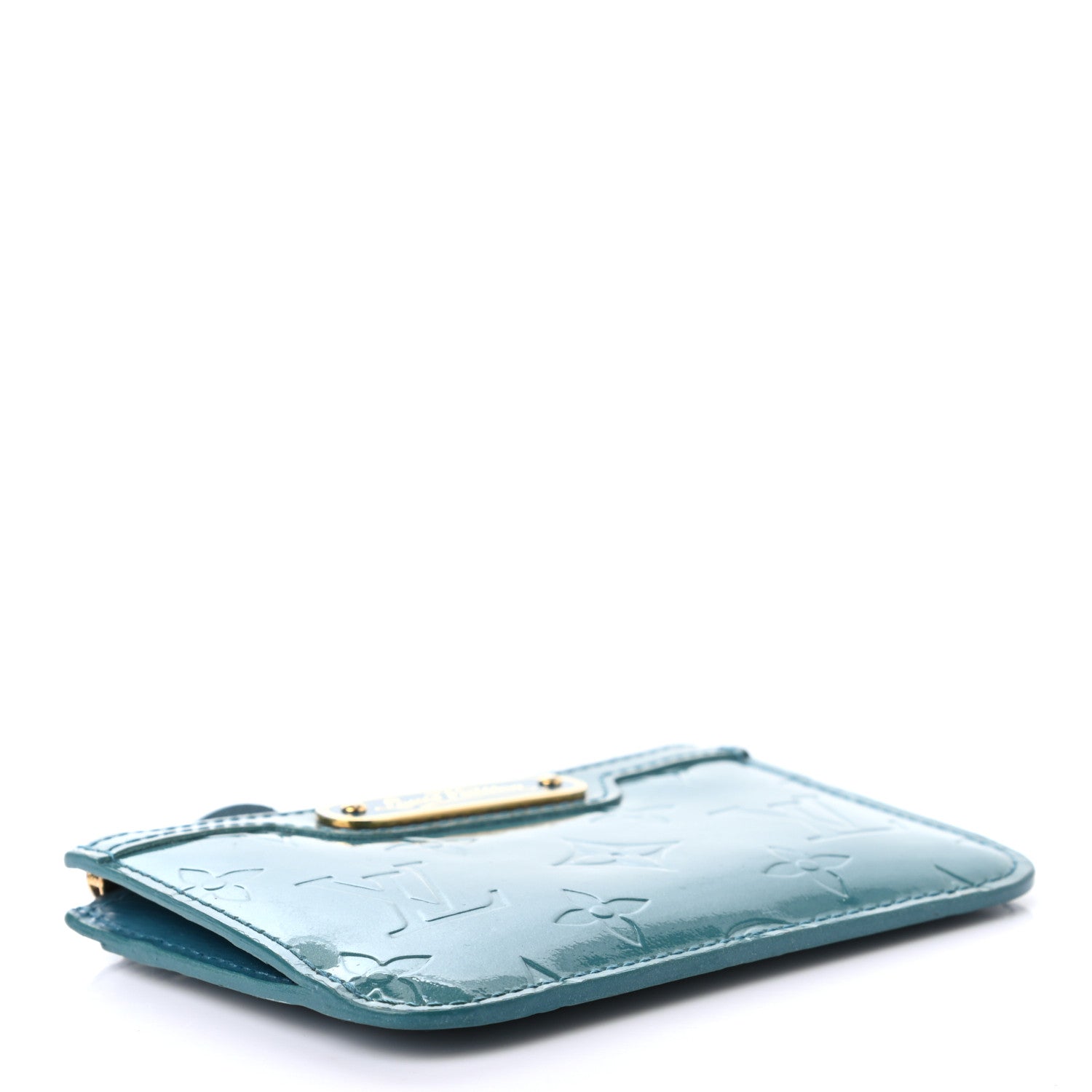 Louis Vuitton Vernis Key Pouch Blue Galactic 4 of 6