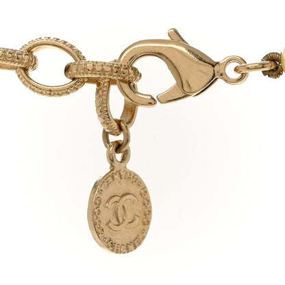 Chanel Pearl CC 100th Anniversary Necklace Light Gold 7 of 7