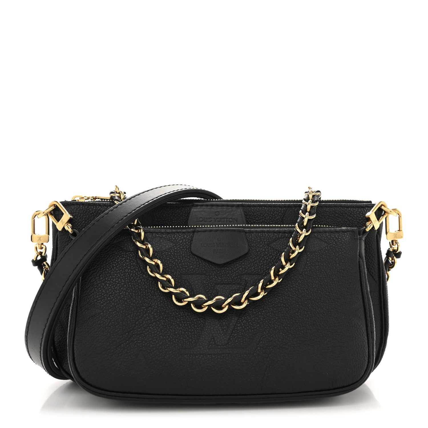 Louis Vuitton Empreinte Monogram Giant Multi Pochette Accessories Black 1 of 14