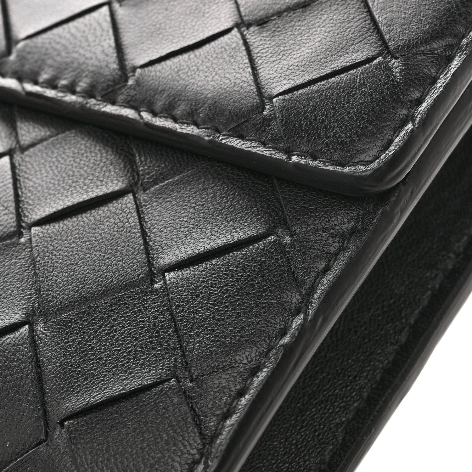 Bottega Veneta Nappa Intrecciato Long Andiamo Top Handle Clutch Black 8 of 9