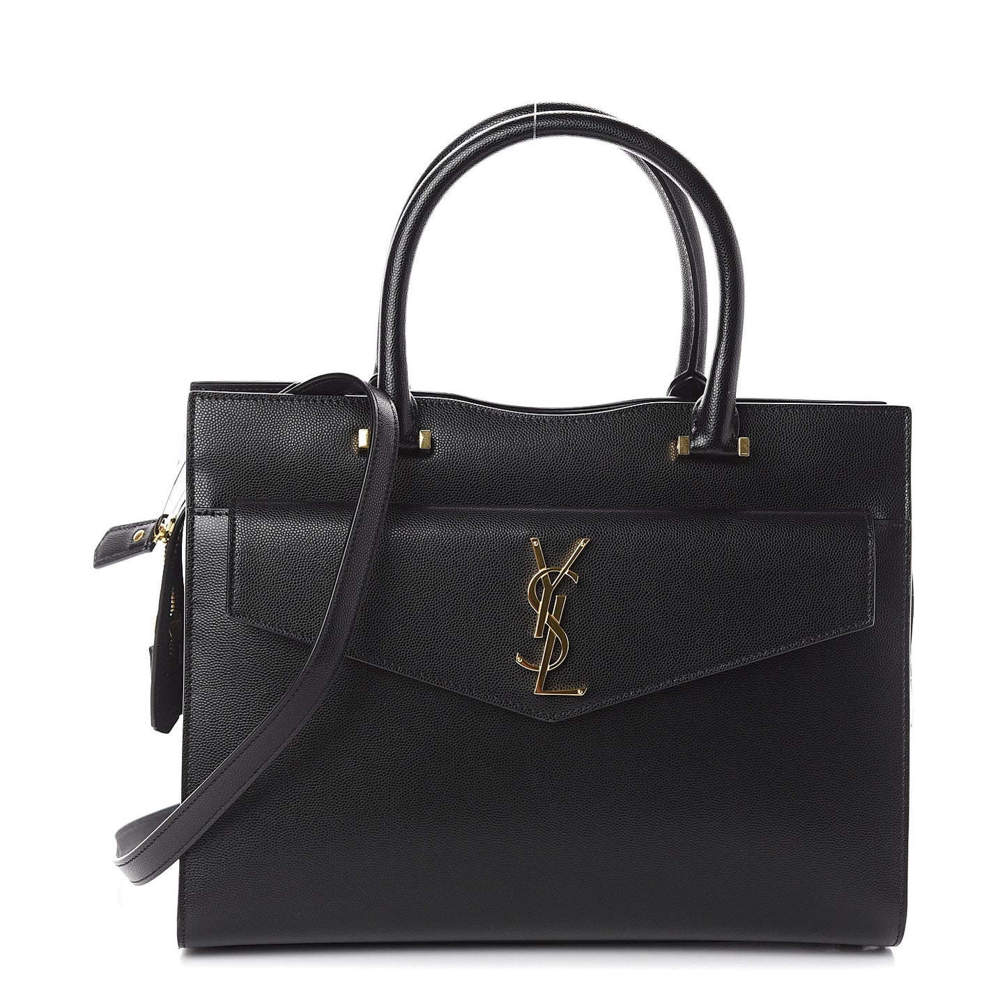 Grain De Poudre Medium Uptown Tote Black