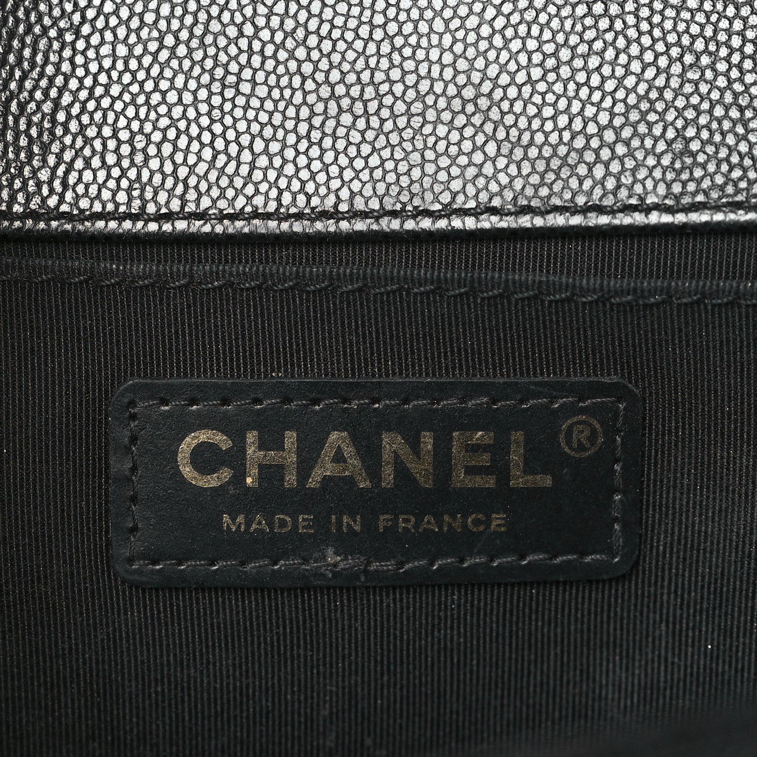 Chanel Caviar Quilted Medium Boy Flap Black 6 of 9