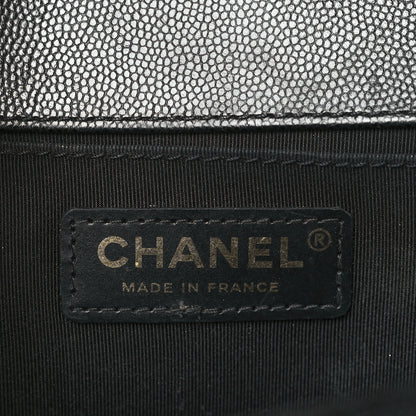 Chanel Caviar Quilted Medium Boy Flap Black 6 of 9