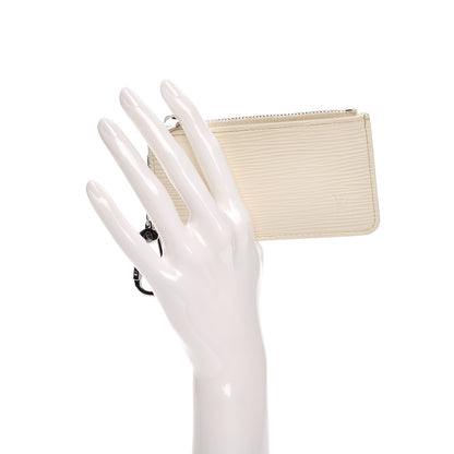 Louis Vuitton Epi Key Pouch Ivory 2 of 7