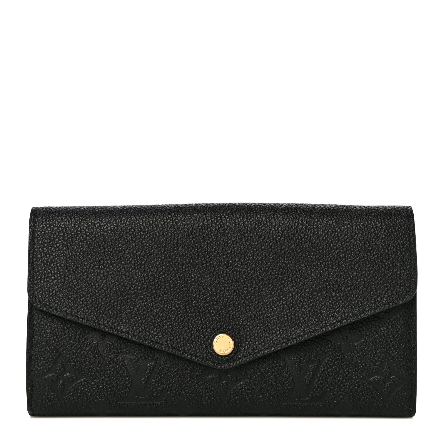 Louis Vuitton Empreinte Sarah Wallet NM Black 1 of 9