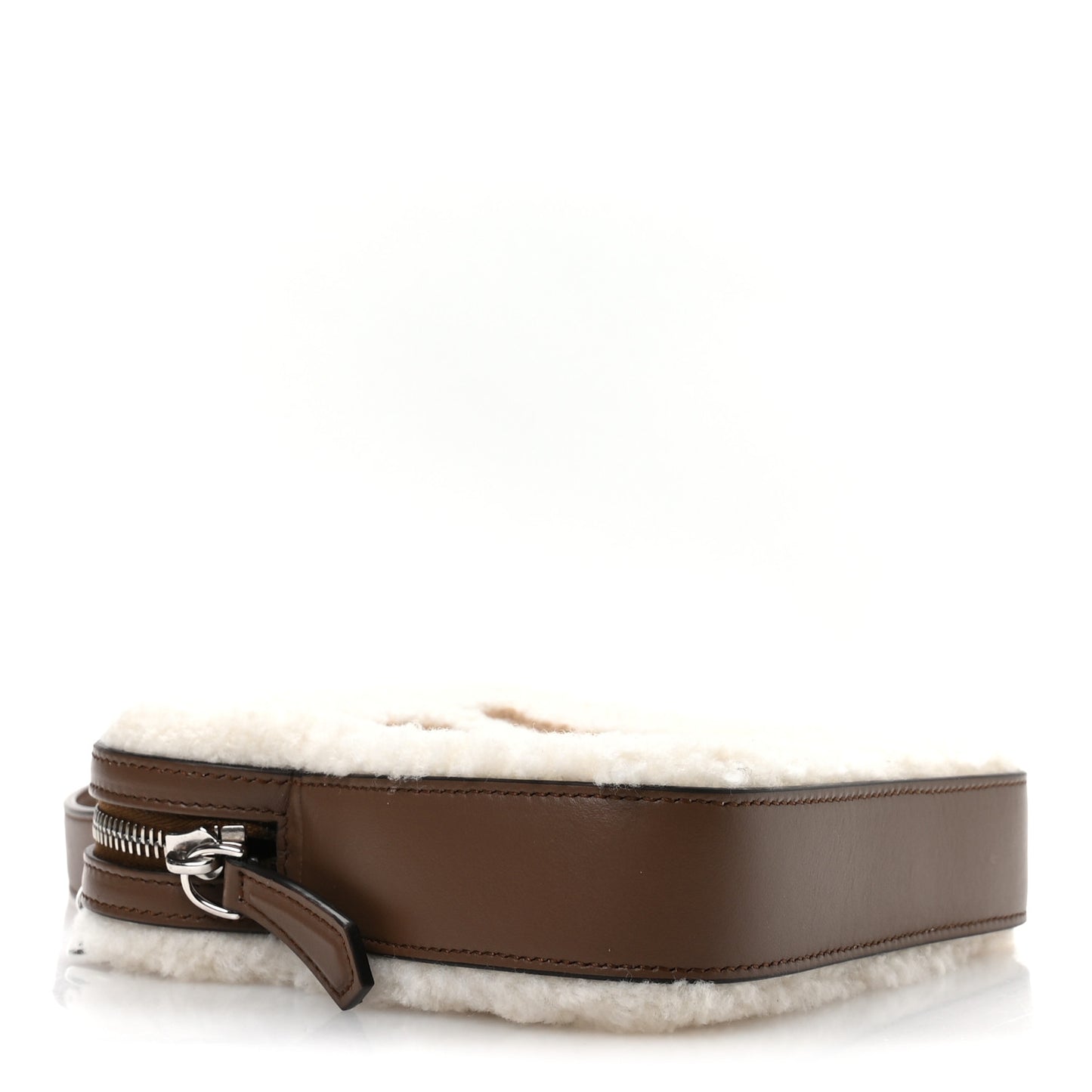 Shearling Toast Bag White