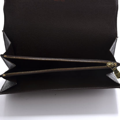 Louis Vuitton Damier Ebene Sarah Wallet 5 of 13