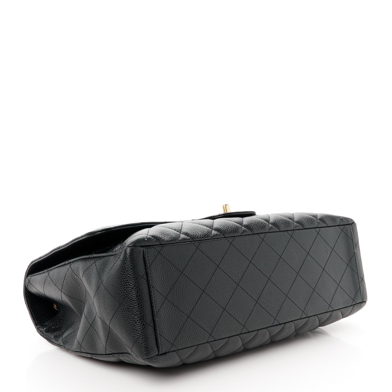 Chanel Caviar Quilted Maxi Single Flap Black 4 of 11