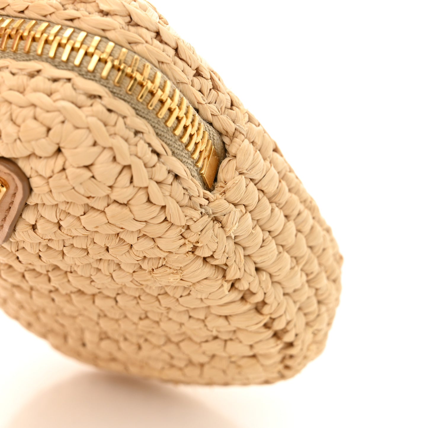 Yarn Raffia Effect Crochet Re-Edition 2005 Shoulder Bag Naturale