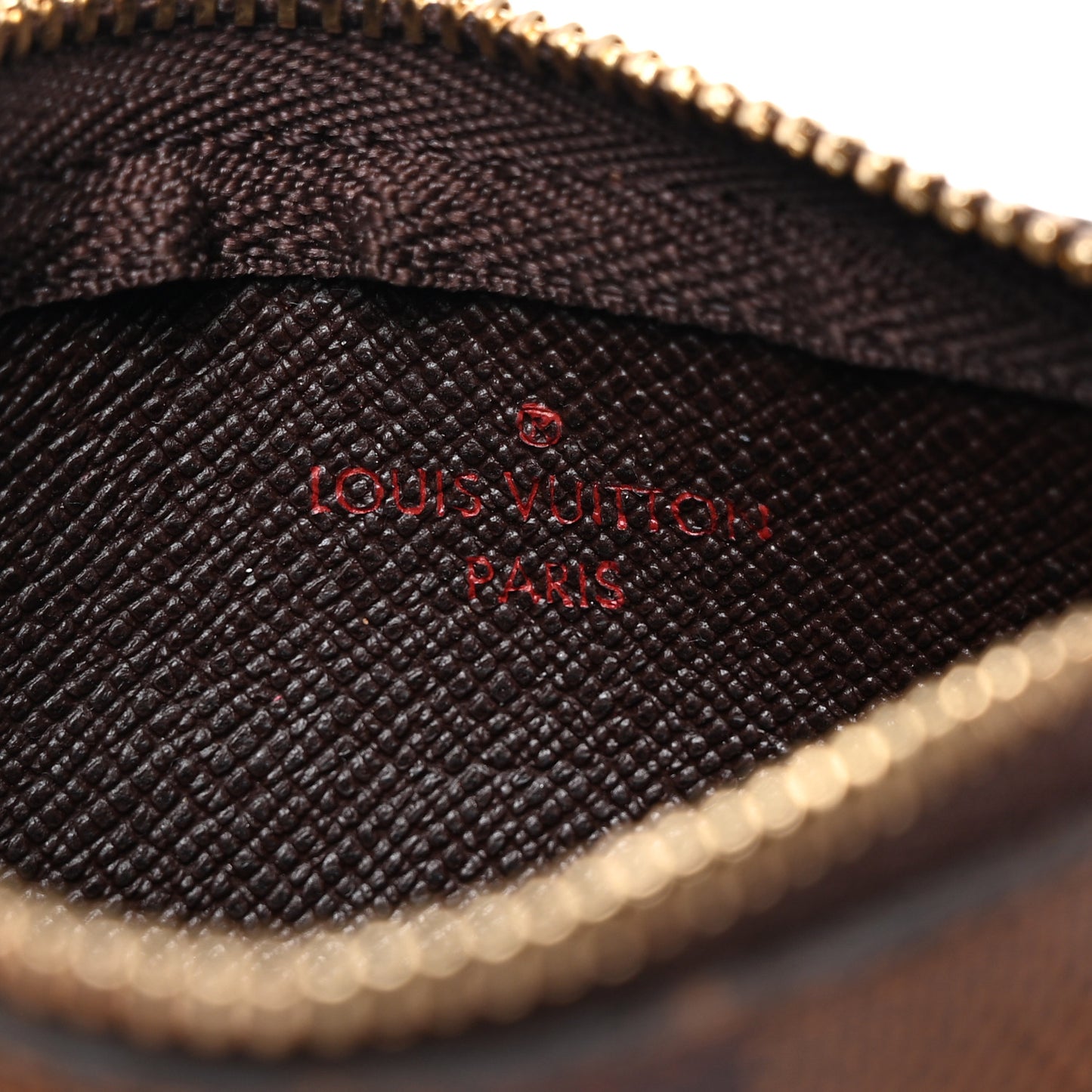 Damier Ebene Key Pouch