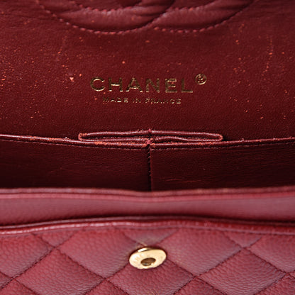 Chanel Caviar Quilted Medium Double Flap Red 7 of 16