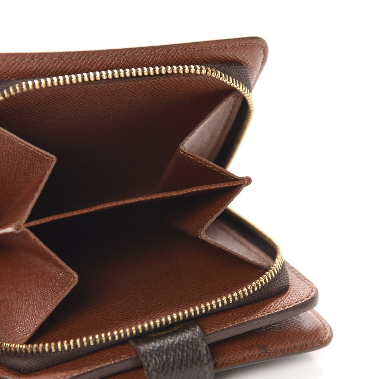 Monogram Compact Zippe Zipped Wallet