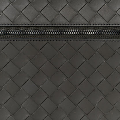Bottega Veneta Calfskin Intrecciato Small Document Case Grey 8 of 8